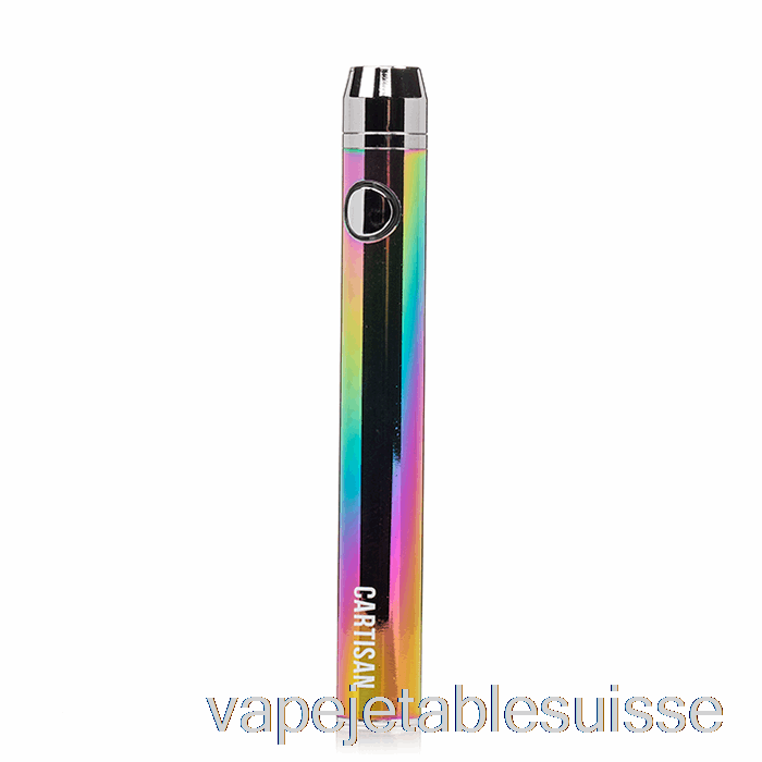 Vape Suisse Cartisan Bouton Vv 900 510 Batterie Arc-en-ciel
